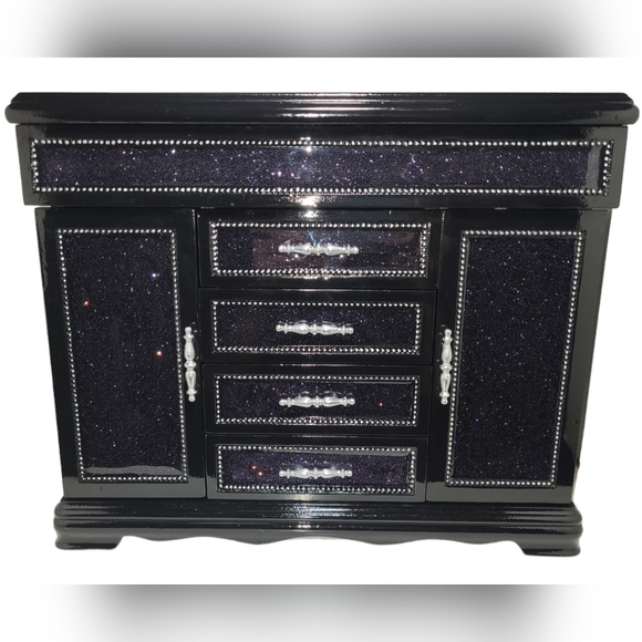 Extra Large Refinishef Jewelry Box - Picture 10 of 10